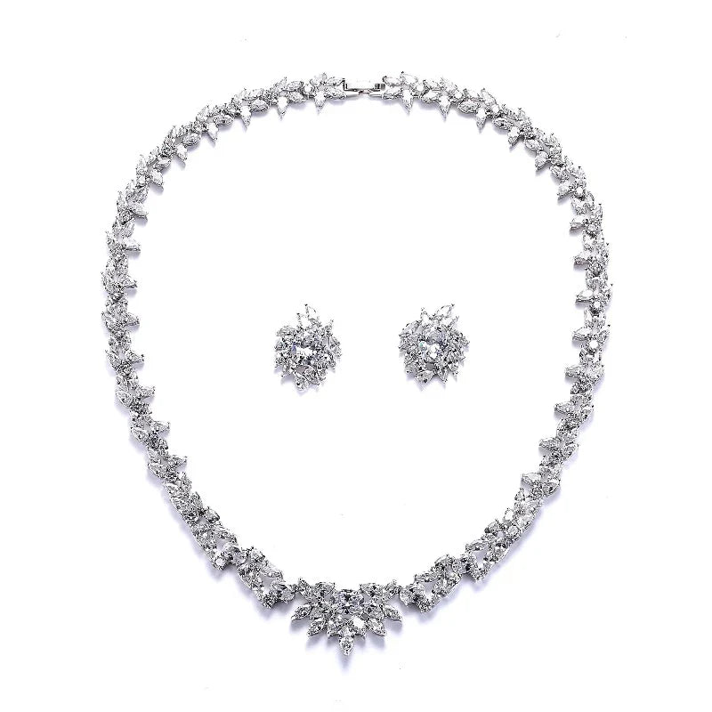 Conjunto de Joias de Princesa em Prata 925 | Alviane