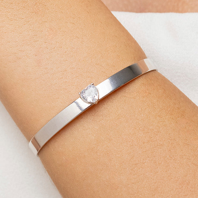 Bracelete Paloma em Prata 925 | Alviane