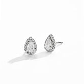 Brinco Mini Charlotte com Zircônia Branca | Alviane