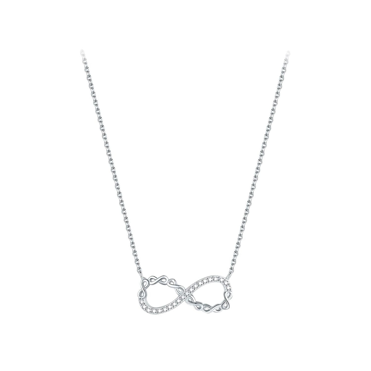 Colar Amor Infinito em Prata 925 | Alviane