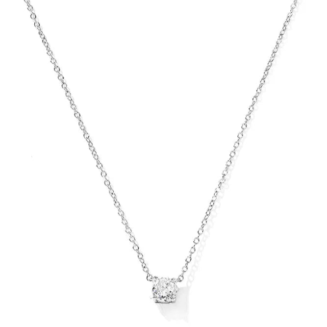 Colar Malu 6mm com Zircônia Branca | Alviane