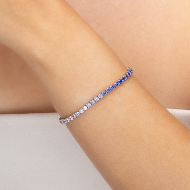 Pulseira Degradê com Tanzanita | Alviane