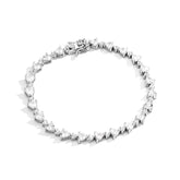 Pulseira Isla com Zircônias Brancas | Alviane
